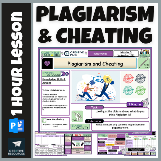 Citation Lesson for Middle and High School Teacher-Librarians | PPTX, image size:1280x1280