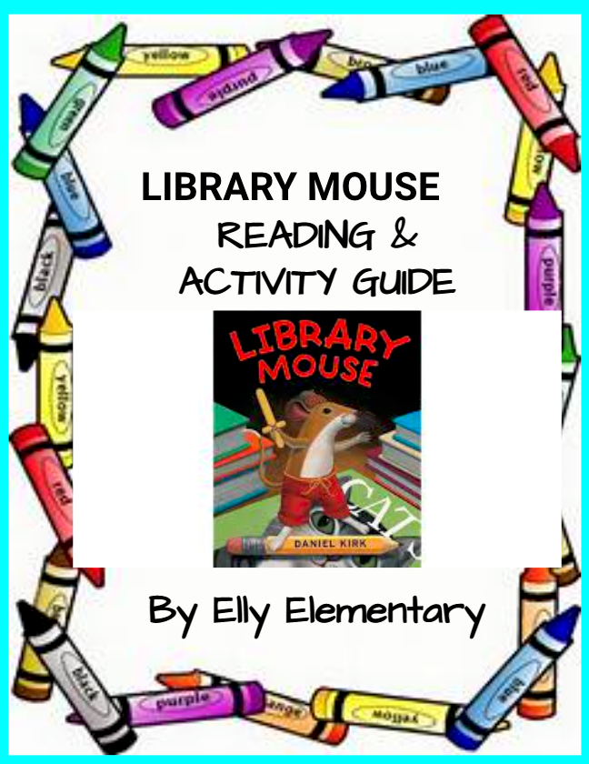 LIBRARY MOUSE READING LESSONS & ACTIVITIES PACKET Amped Up Learning