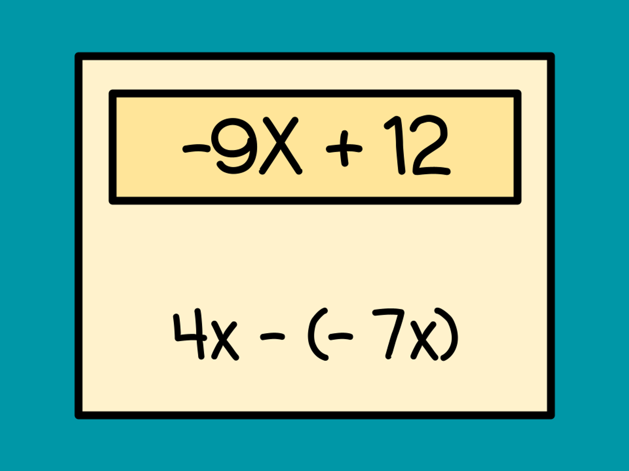 Combining Like Terms Race Bundle