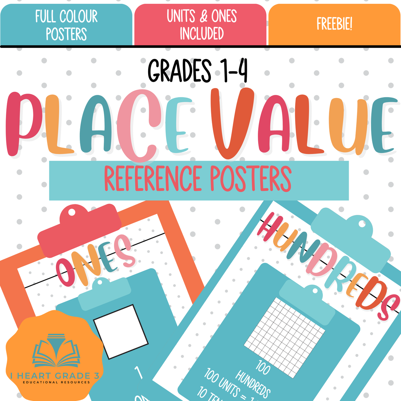 Base 10 Place Value Posters - Amped Up Learning