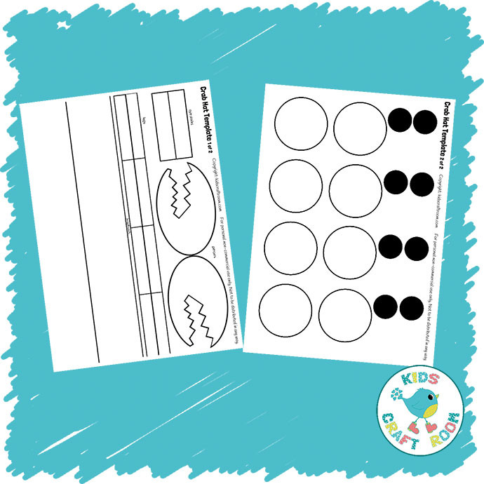 ladybug headband craft template