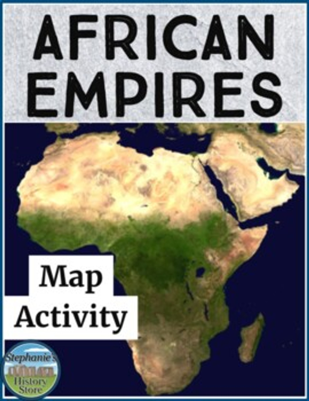 Medieval Africa, Ghana, Mali, and Songhai, Map Activity, Printable &  Digital