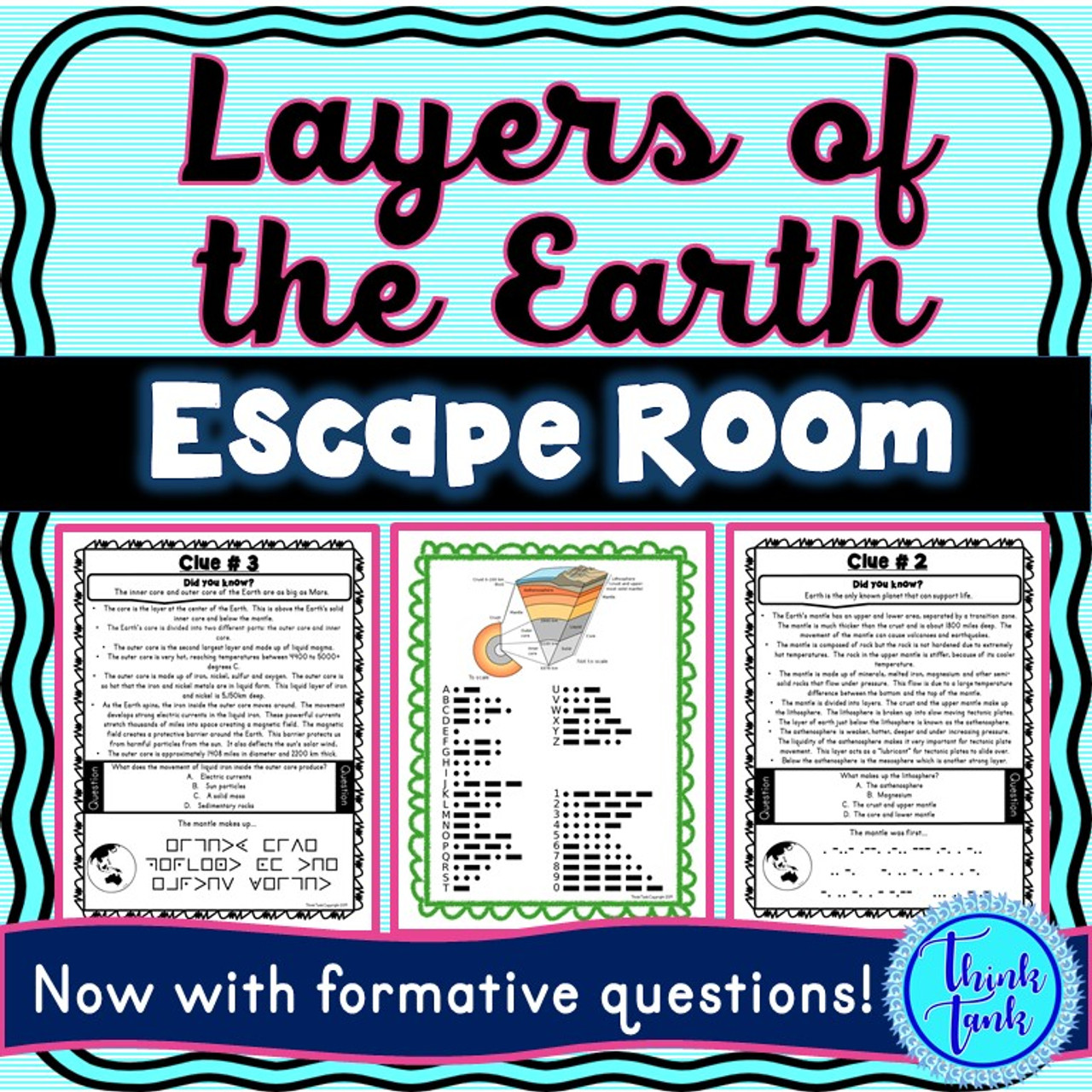 Layers of the Earth ESCAPE ROOM!