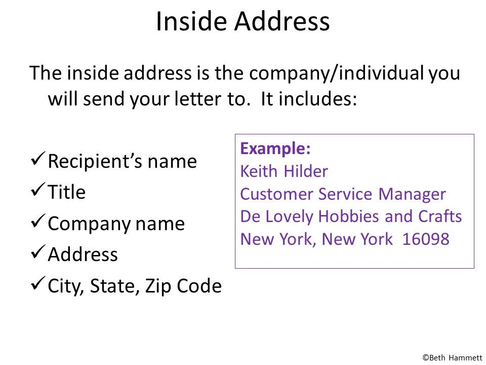 Business Letter Writing - Amped Up Learning