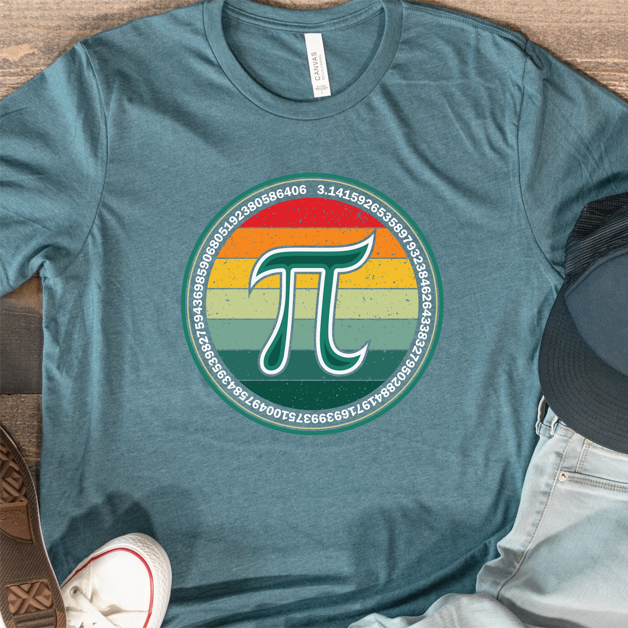 Colorful Pi Day Shirt