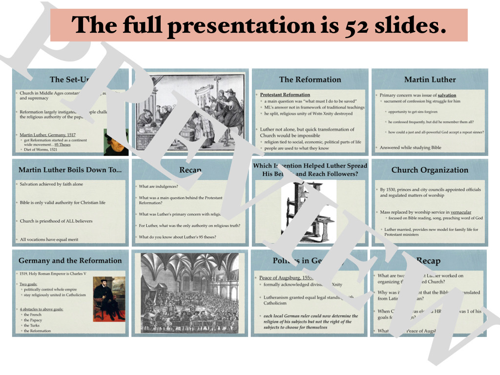 Renaissance And Reformation Worksheets Renaissance & Reformation KS3