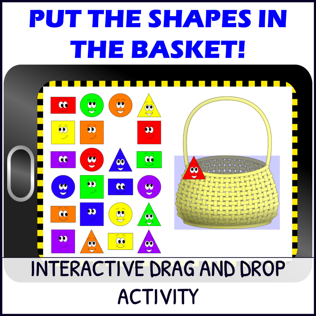 Auditory Memory Activity with Shapes and Colors Level 1 – Digital Boom ...