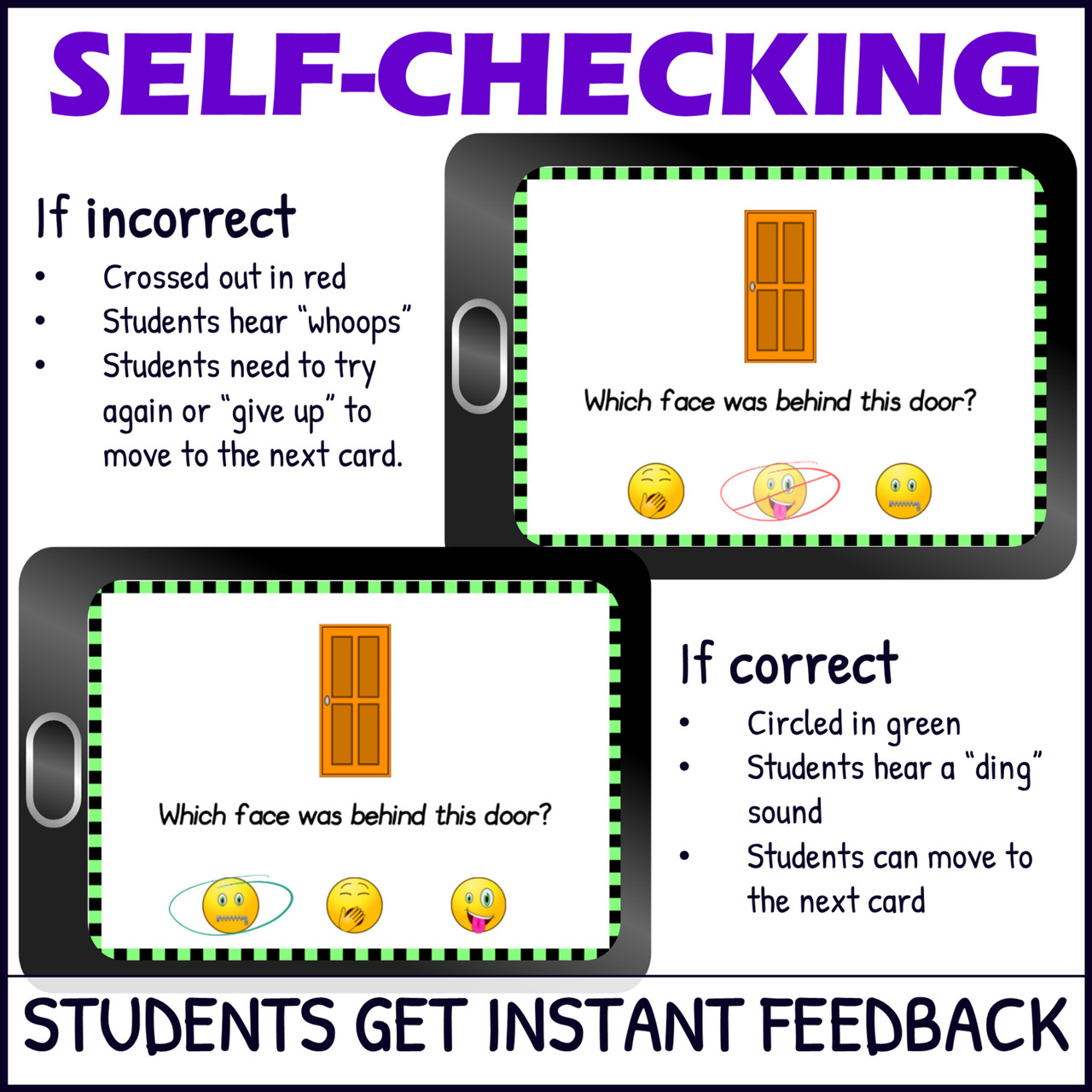 Working Memory Activity level 1 – Digital Boom™ Cards
