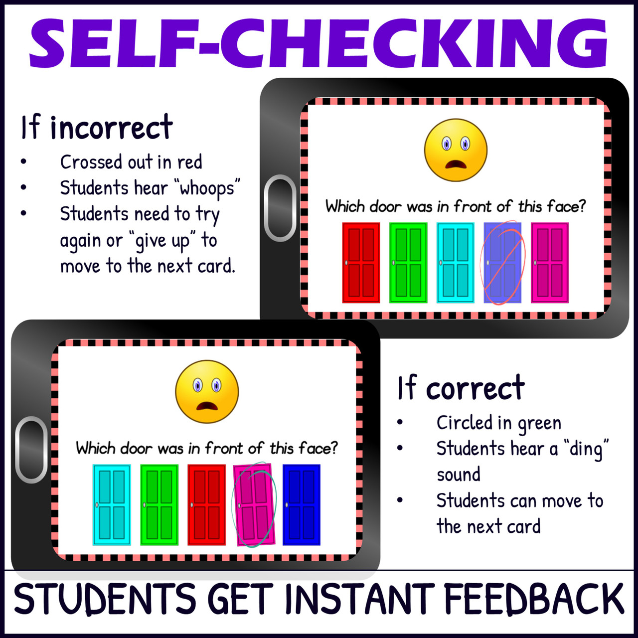 Working Memory Activity level 3b – Digital Boom™ Cards