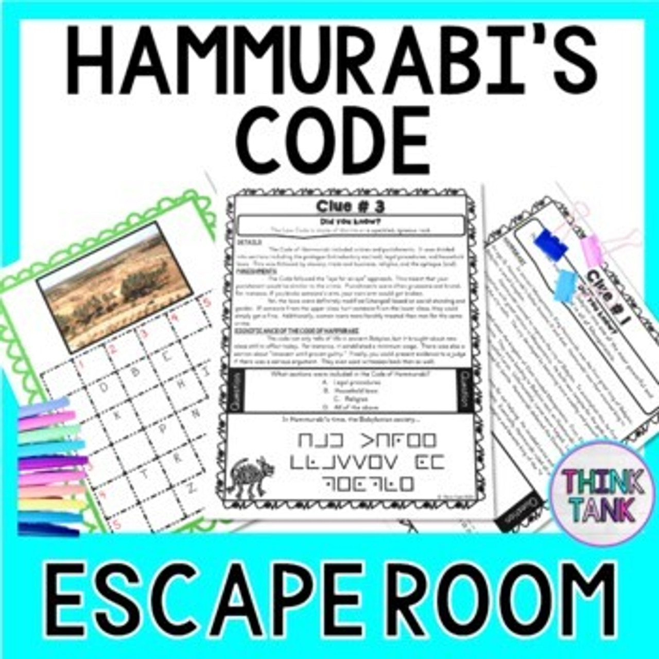 Hammurabi's Code ESCAPE ROOM