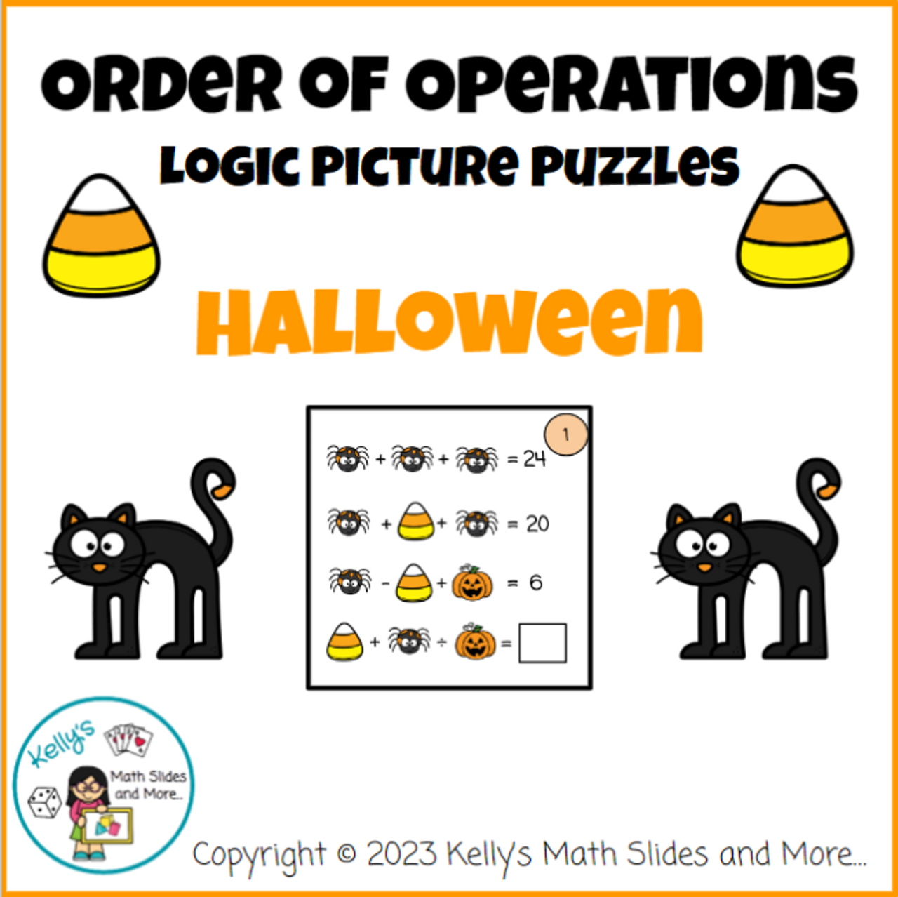 Halloween Order of Operations Logic Picture Puzzles - Amped Up Learning halloween-order-of-operations-logic-picture-puzzles-amped-up-learning