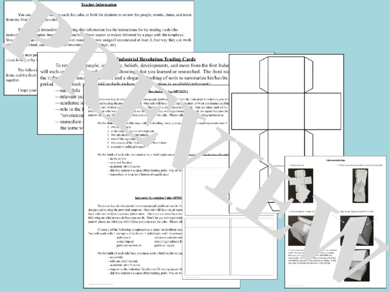 The Industrial Revolution Mini Projects