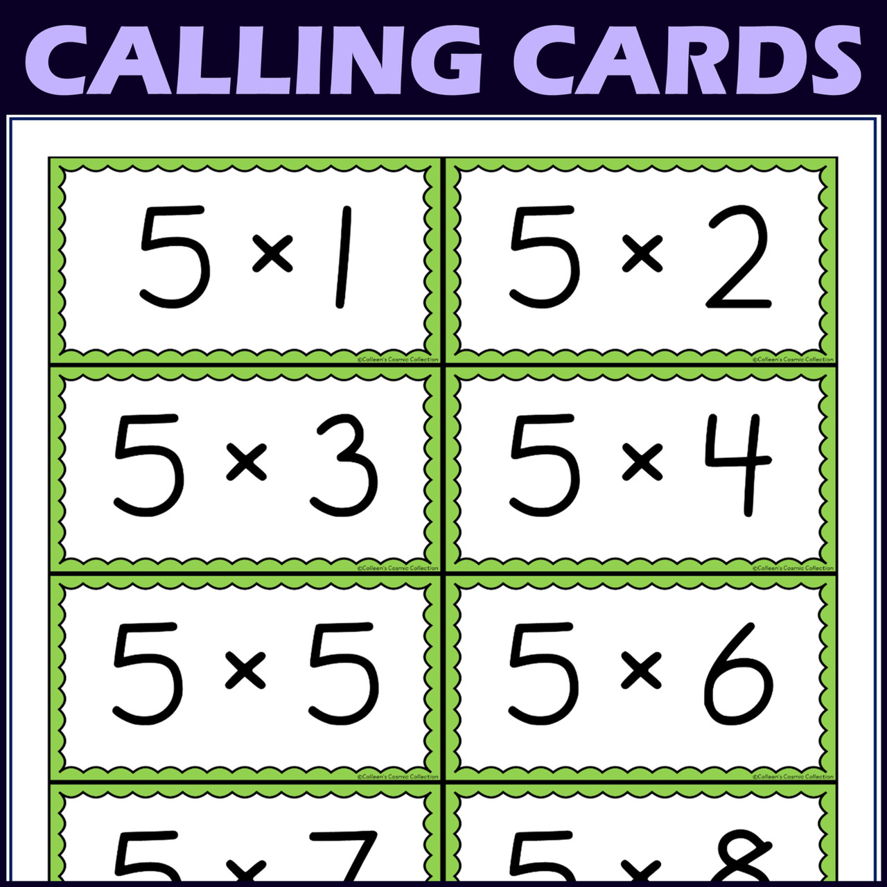 5 Times Table Activity - Multiplication Facts Bingo Game 5-times-table-activity-multiplication-facts-bingo-game