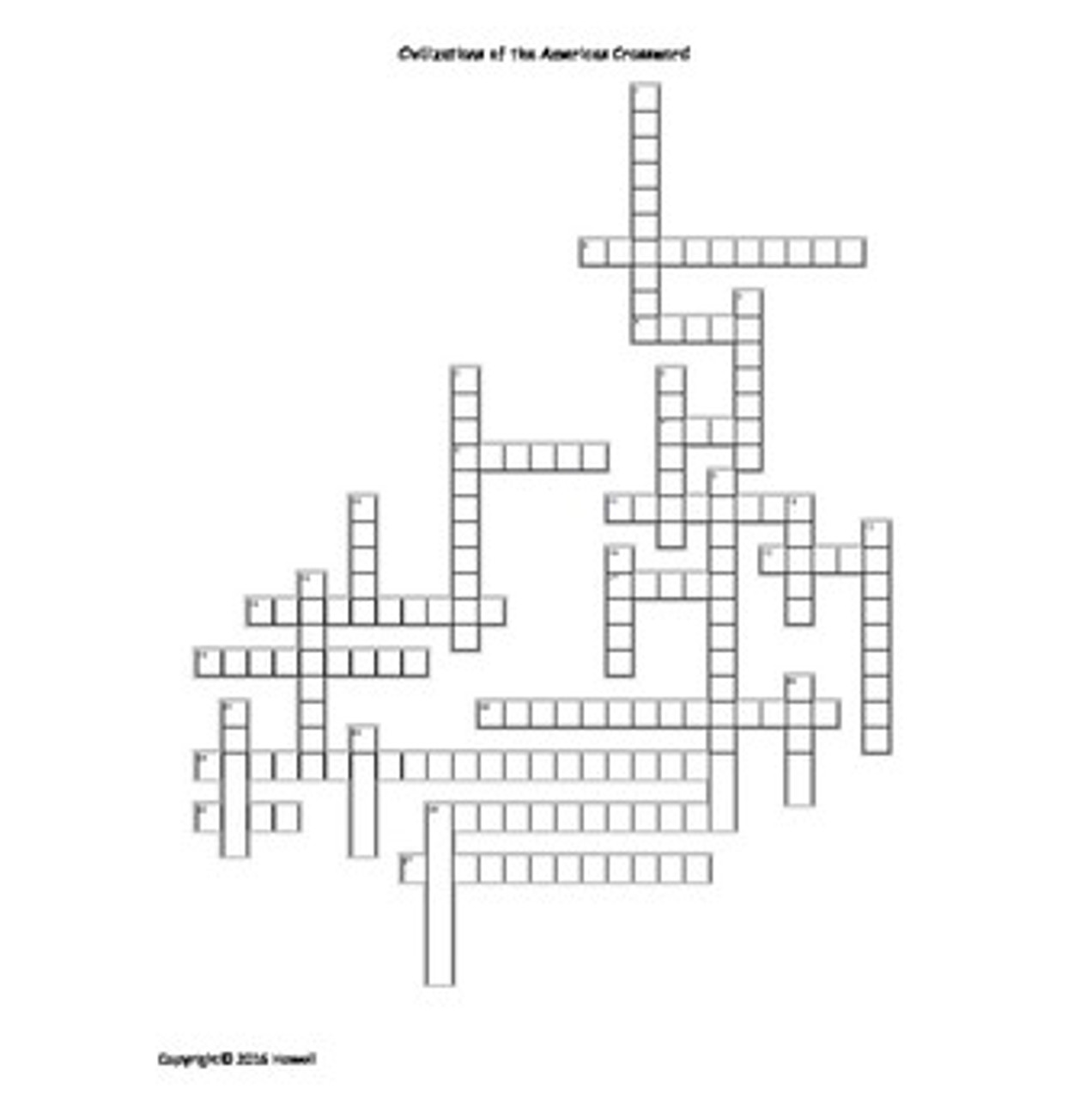 World History Vocabulary Crosswords Review Bundle Amped Up Learning