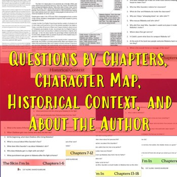 The Skin I'm In Interactive Flipbook Study Guide - Amped Up Learning