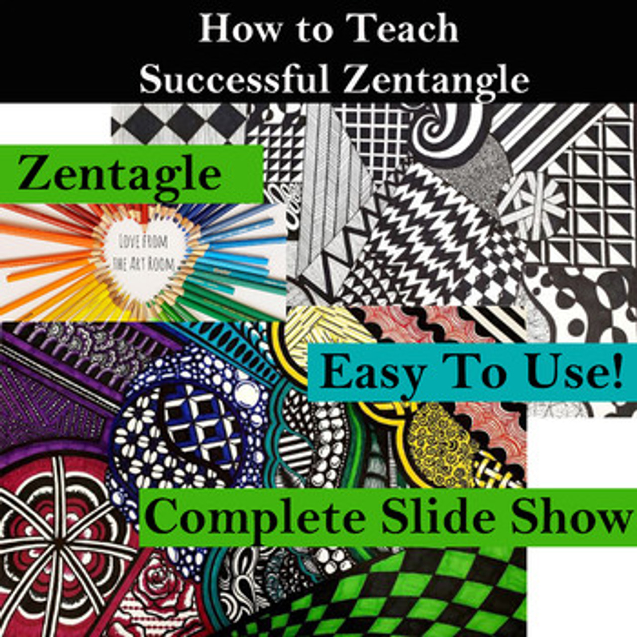 The Zentangle Art Class Video 2 - Supplies 