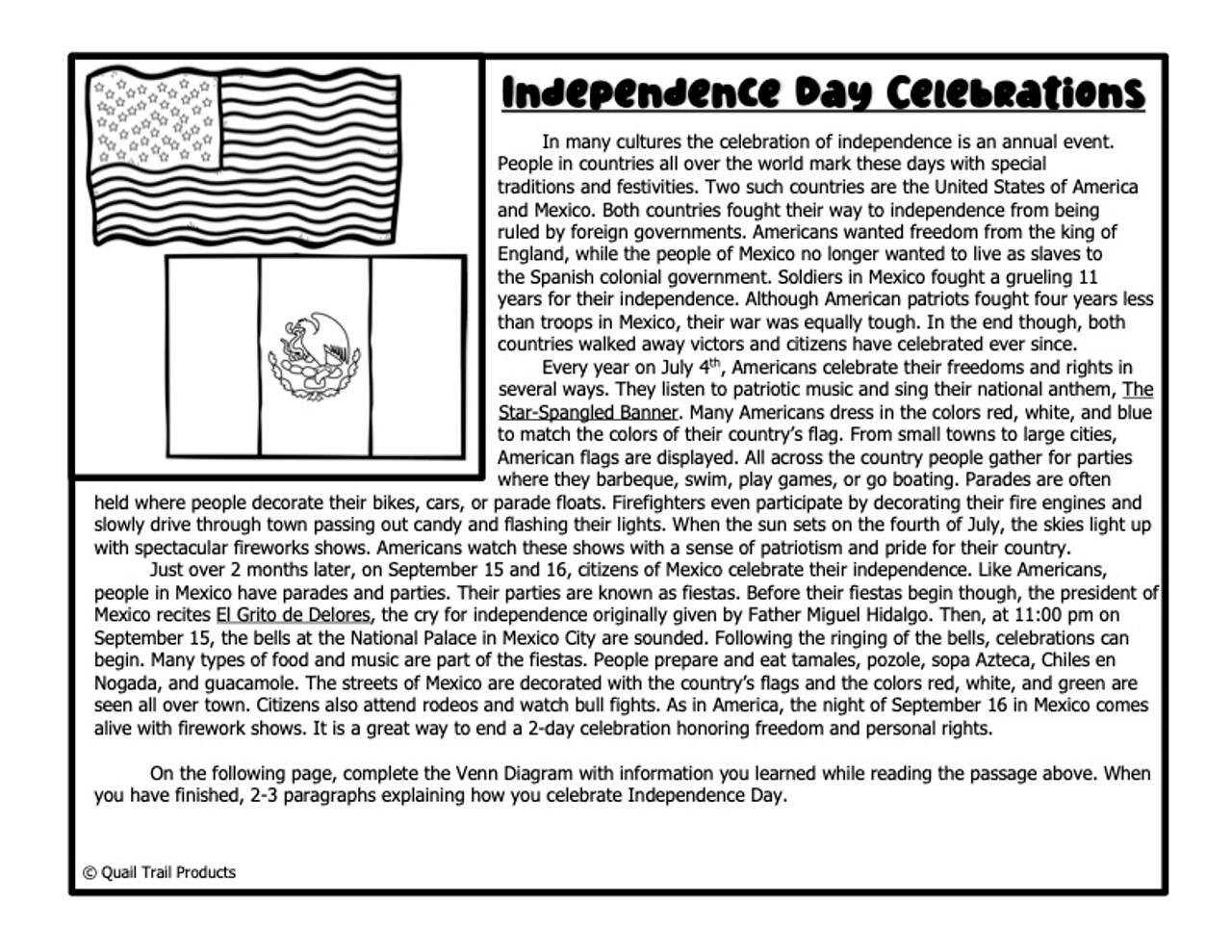 mexican-independence-day-worksheets-and-activities for Free Printable Independence Day Worksheets Mexican Independence Day Worksheets and Activities for Free Printable Independence Day Worksheets