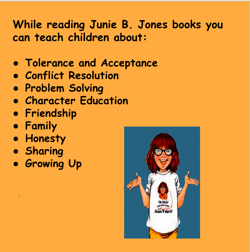JUNIE B. JONES CHARACTER STUDY WITH WRITING & CAUSE/EFFECT LESSONS