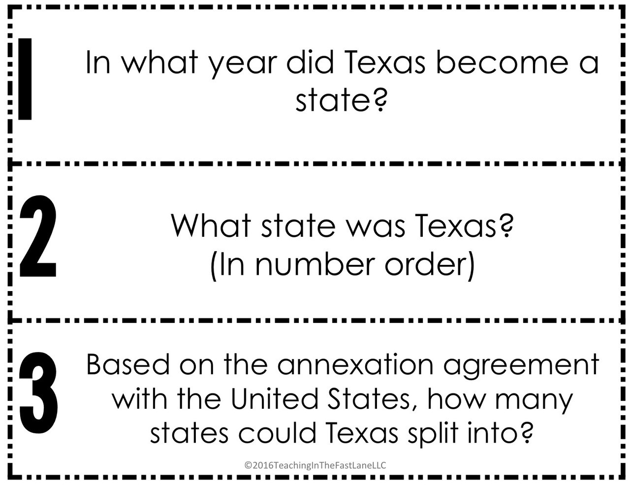 Texas' Statehood Bundle - Amped Up Learning