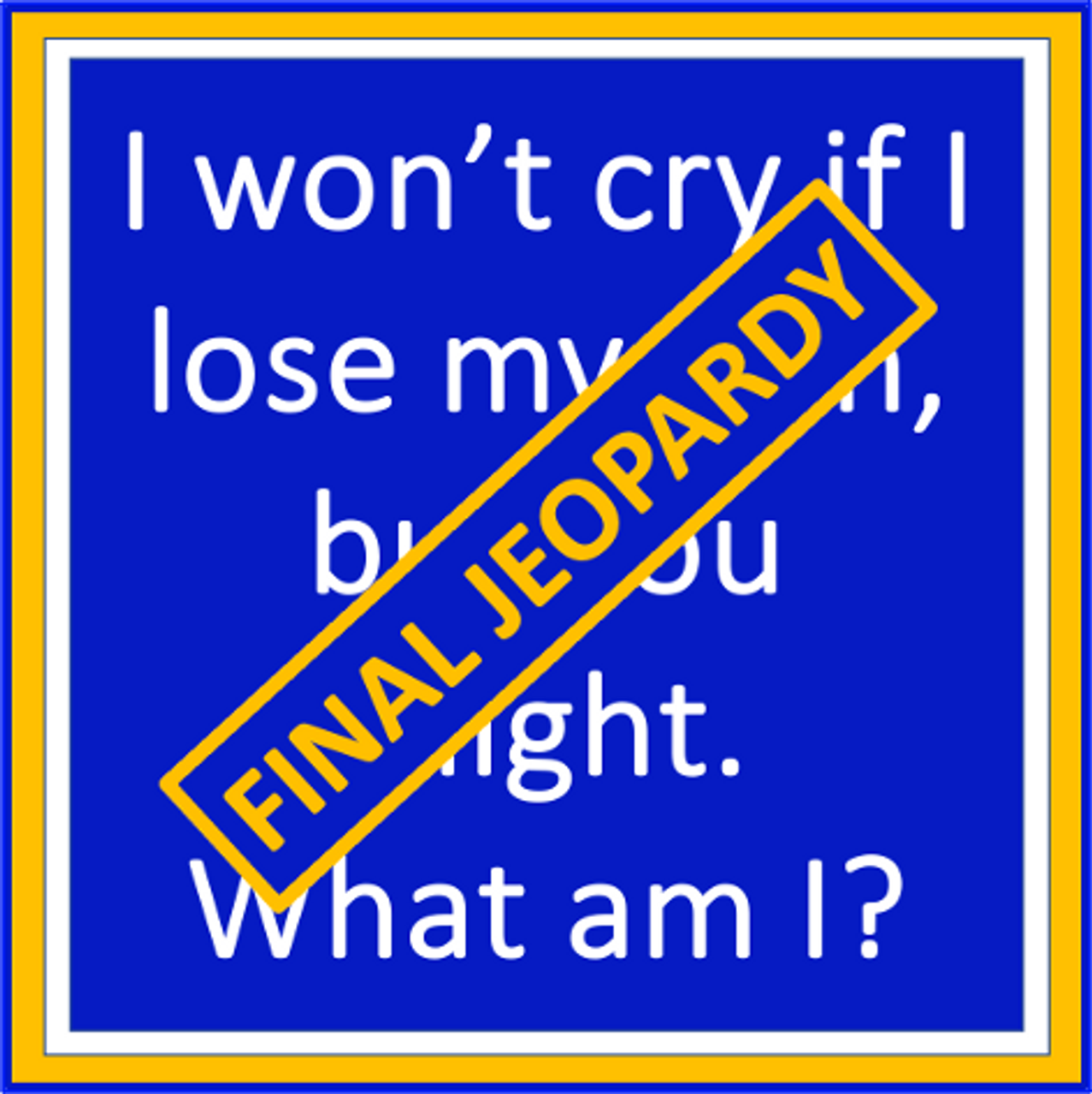 Figurative Language Jeopardy