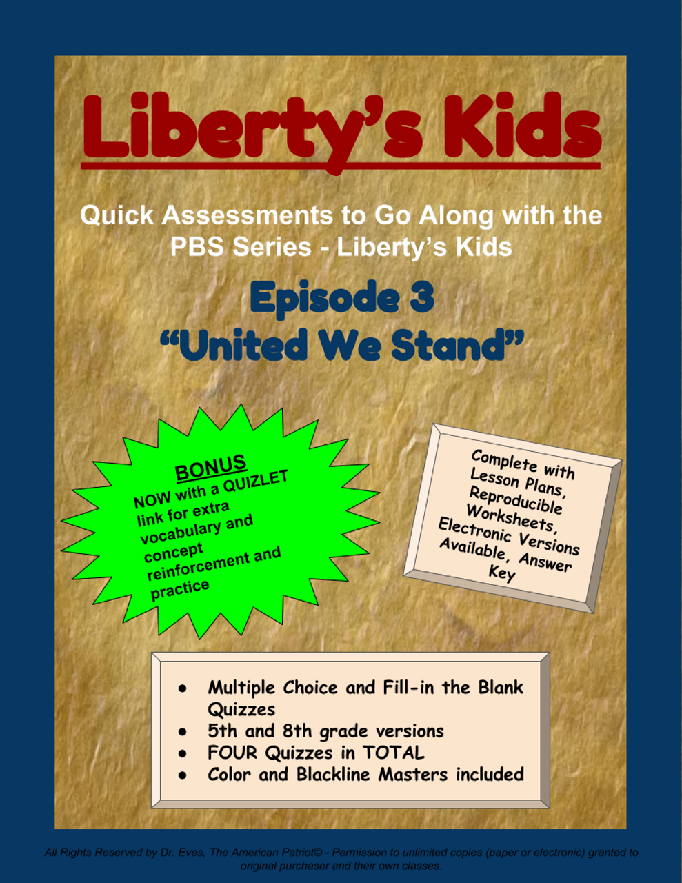 liberty s kids episode 3 united we stand amped up learning