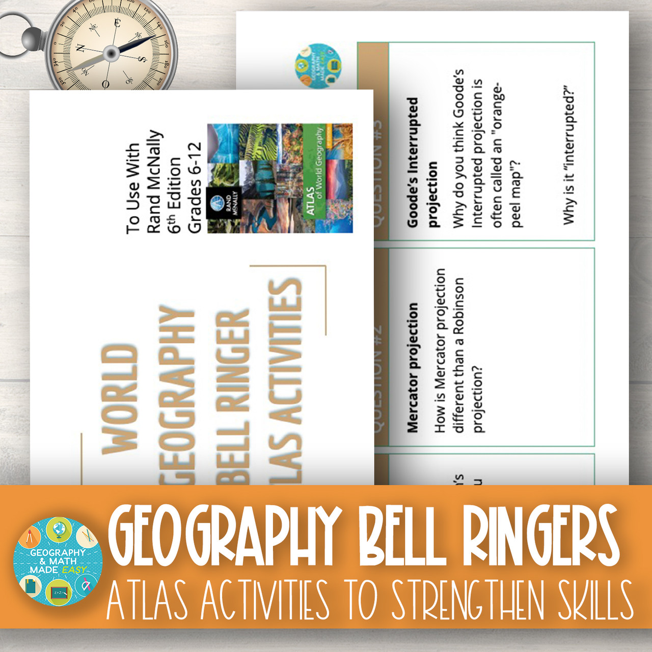 Geography Warm Ups Bell Ringer Activities for the Beginning of Class