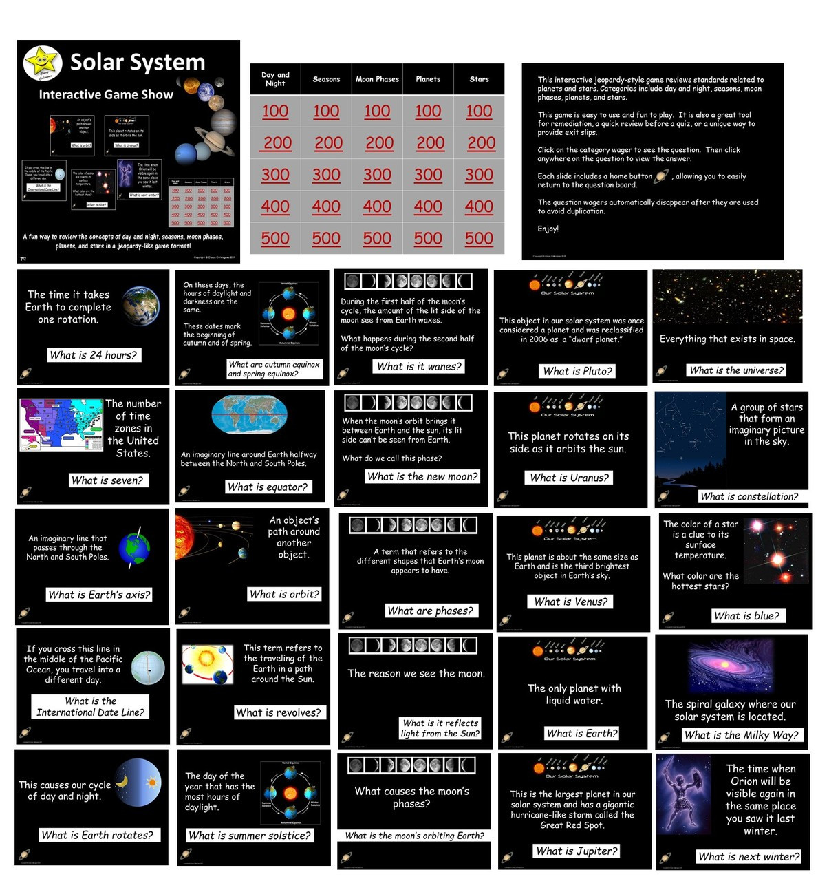 Solar System Bundle - Amped Up Learning