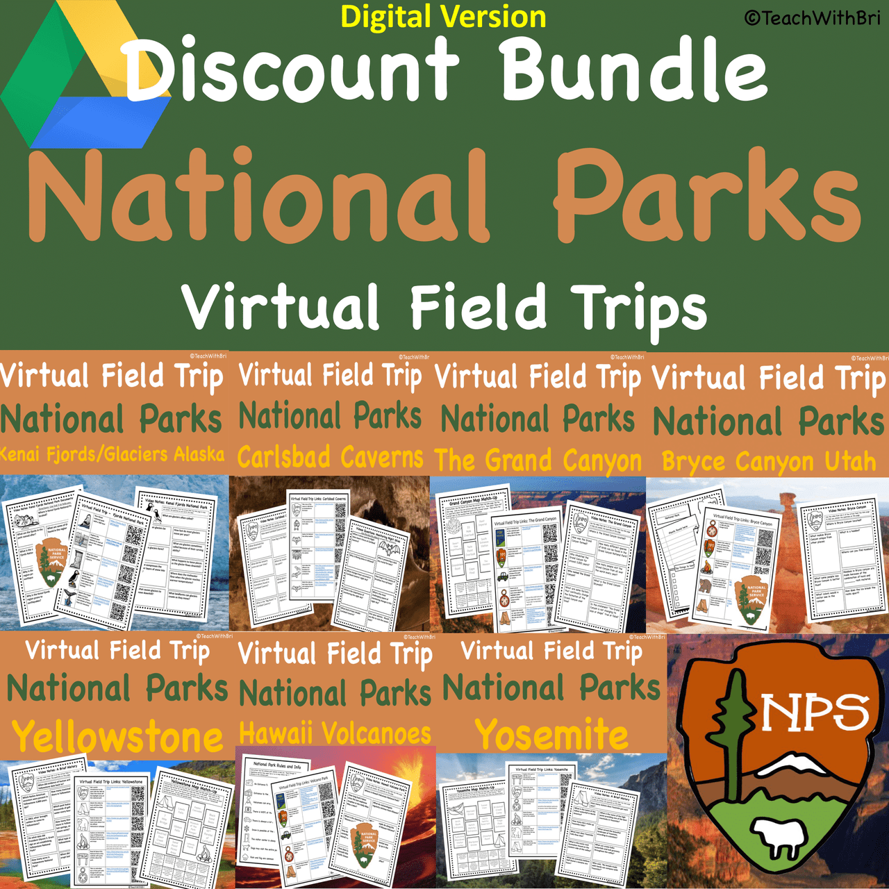 Discount Bundle National Park Virtual Field Trip
