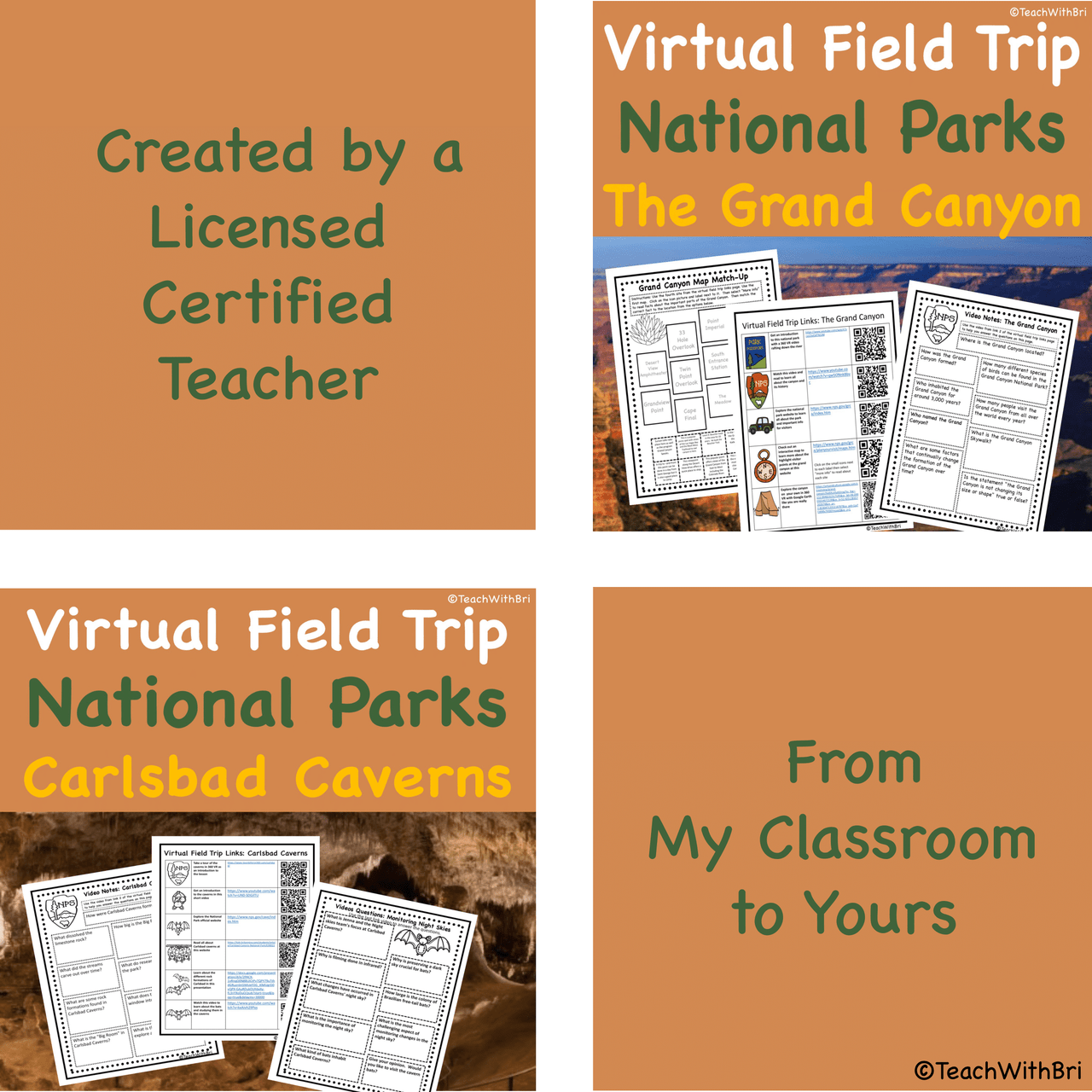 Discount Bundle National Park Virtual Field Trip