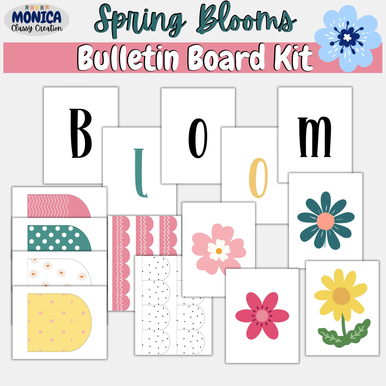 april-showers-bring-may-flowers-bulletin-board-kit-spring-classroom-door-decor for April Showers Bulletin Board Printable Pdf Free April Showers Bring May Flowers Bulletin Board Kit Spring Classroom Door Decor for April Showers Bulletin Board Printable Pdf Free