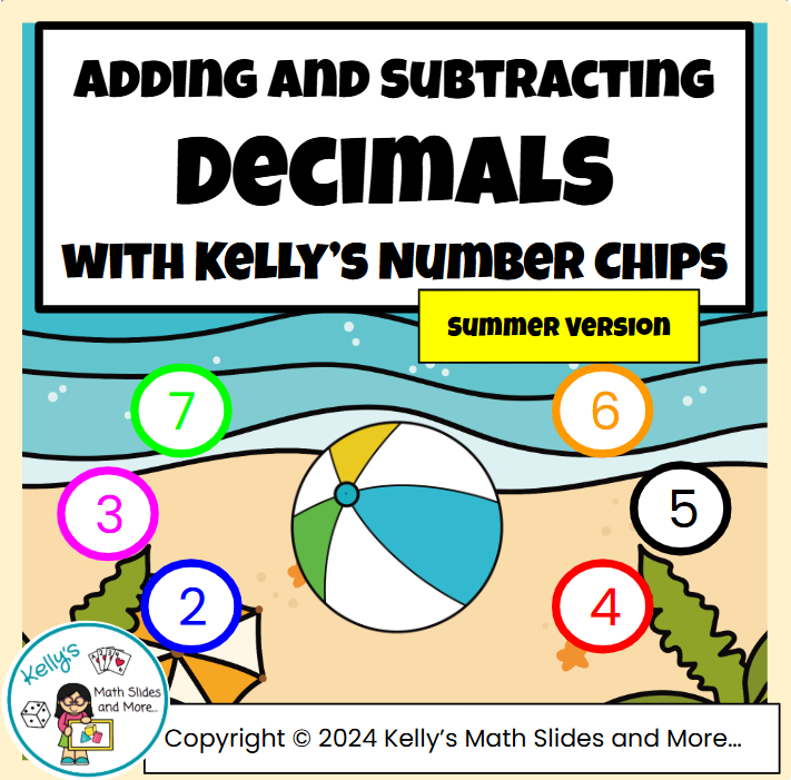 Adding and Subtracting Decimals Activity - Summer-Themed - Digital and ...