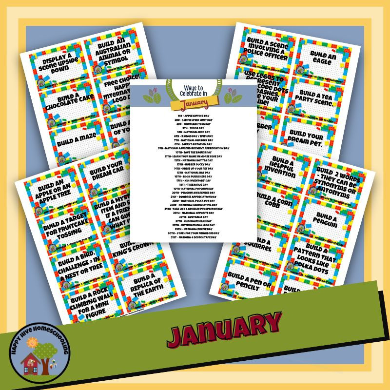 Year Long Lego Brick Building Challenge Task Cards Amped Up Learning