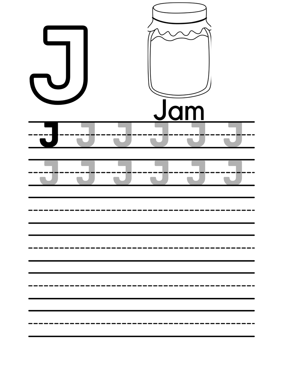 Tracing and Coloring the Alphabet for a Kid Chef Amped Up Learning