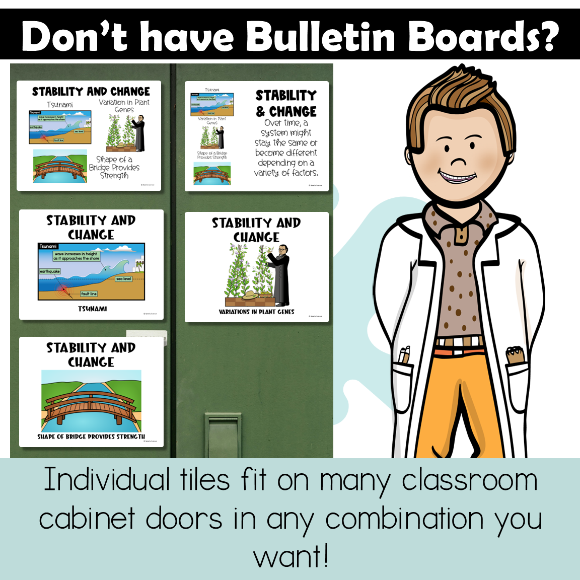 Examples of NGSS CCC Crosscutting Concept Bulletin Board Classroom ...