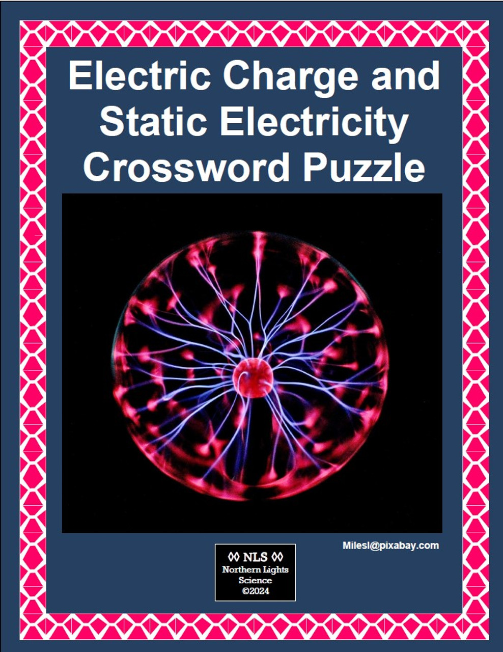 Electric Charge and Static Electricity Crossword Puzzle Amped Up Learning