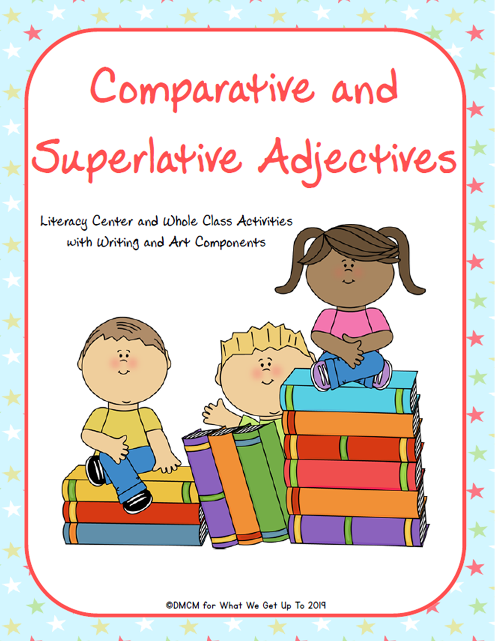 comparative adjectives anchor chart