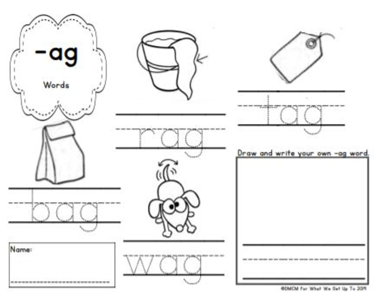 The -ag Word Family - Amped Up Learning