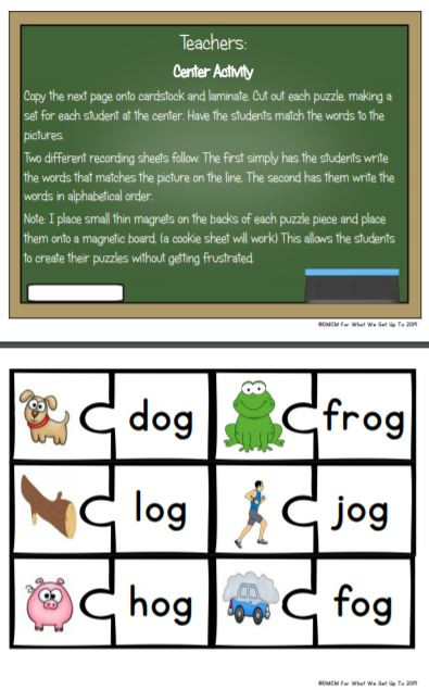 The -og Word Family - Amped Up Learning