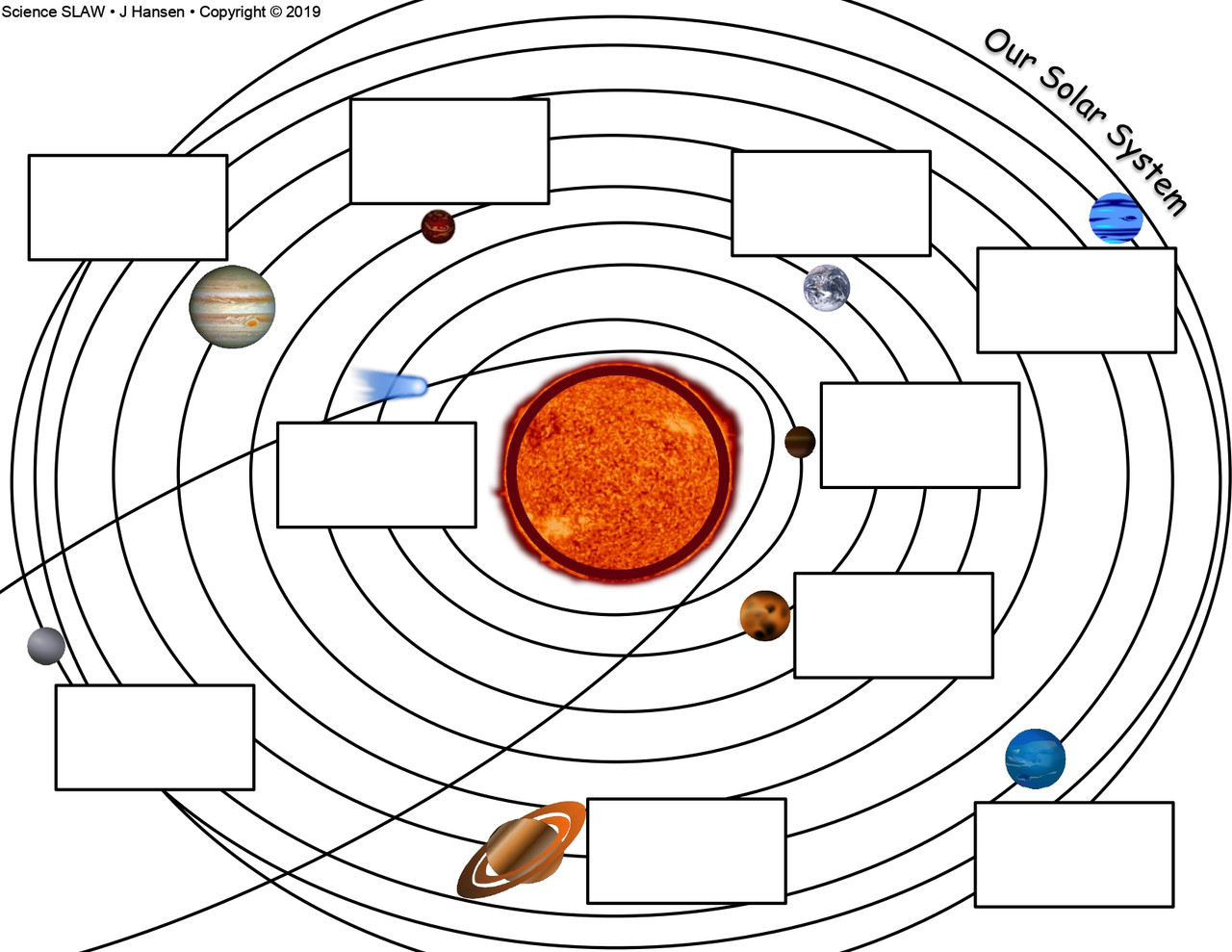 Outer Space Worksheet