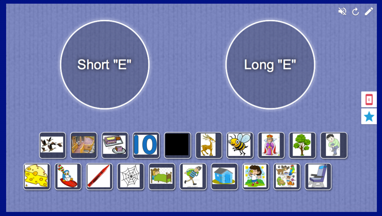 Foundations Short Vowel vs. Long Vowel Sort