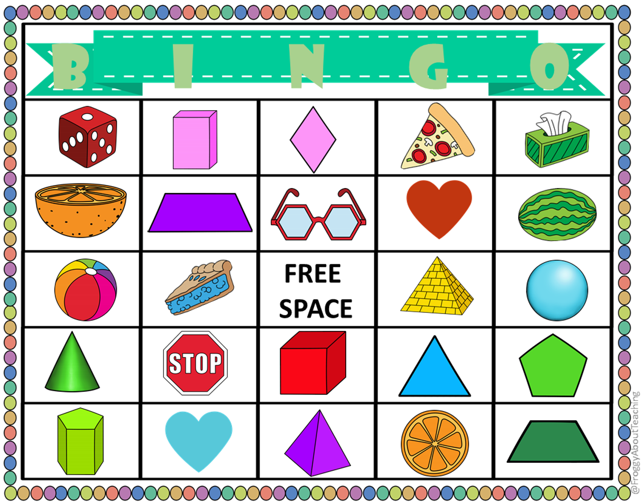2D/3D Shape Bingo 2 2d-3d-shape-bingo-2