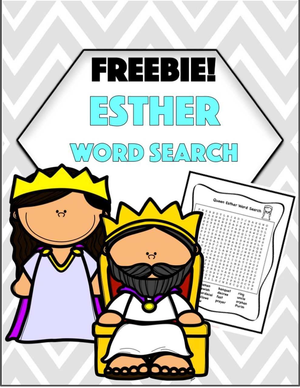 Esther Word Search Cover