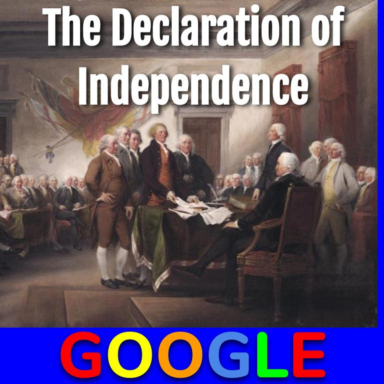 Interactive Image: Declaration of Independence