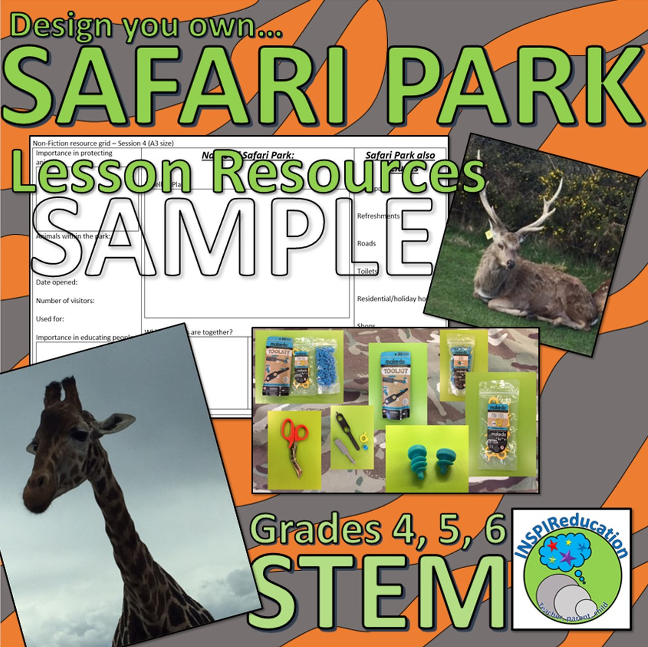 STEM: Research and Design your own Safari Park