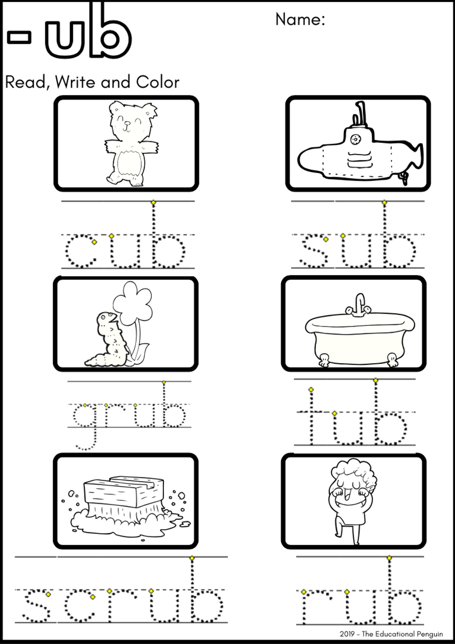 cvc worksheet short o and u sound amped up learning