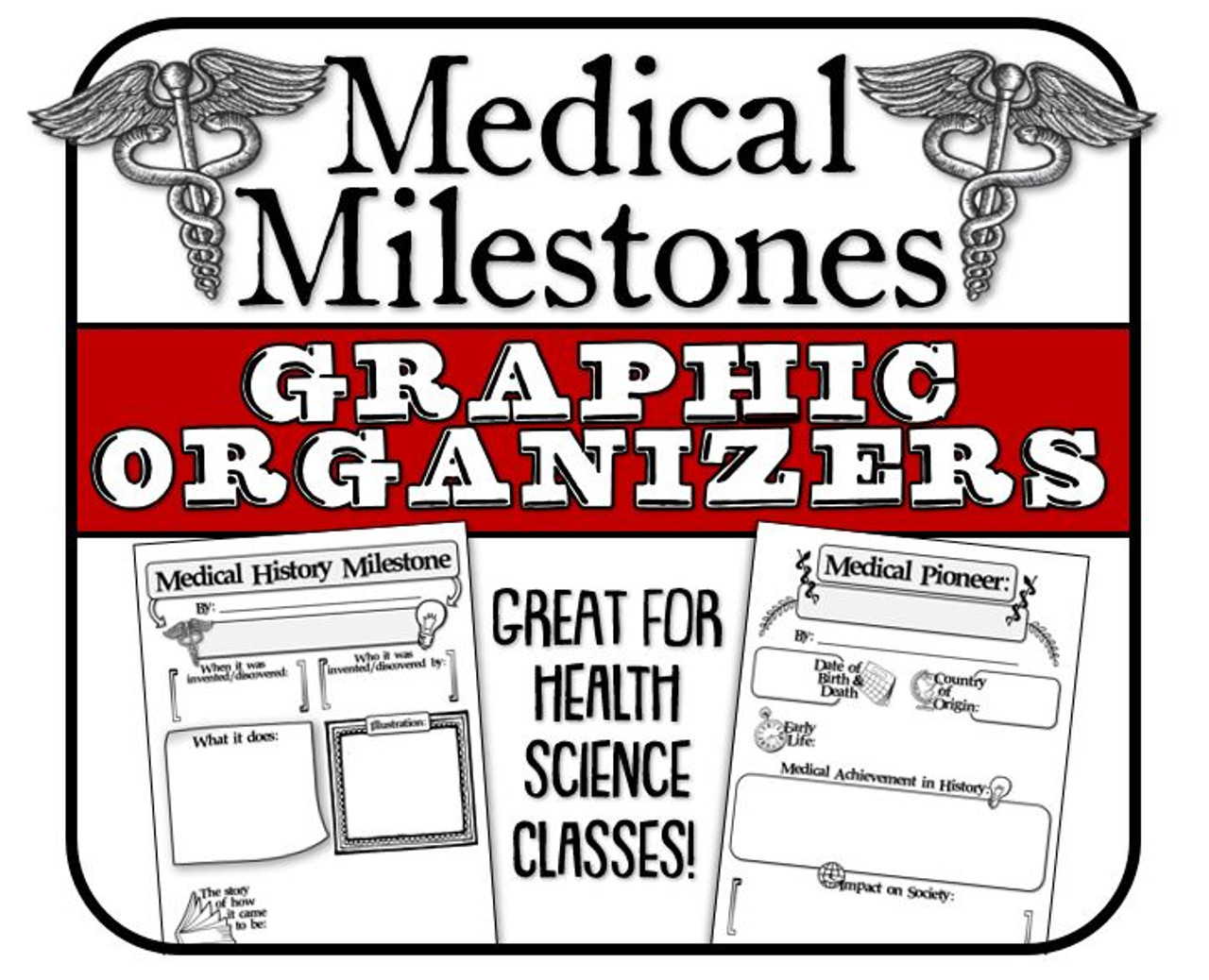 Distance　Amped　Graphic　and　Up　Milestone　Medical　Learning　now　Option　Pioneer　Learning　Organizer-　included!