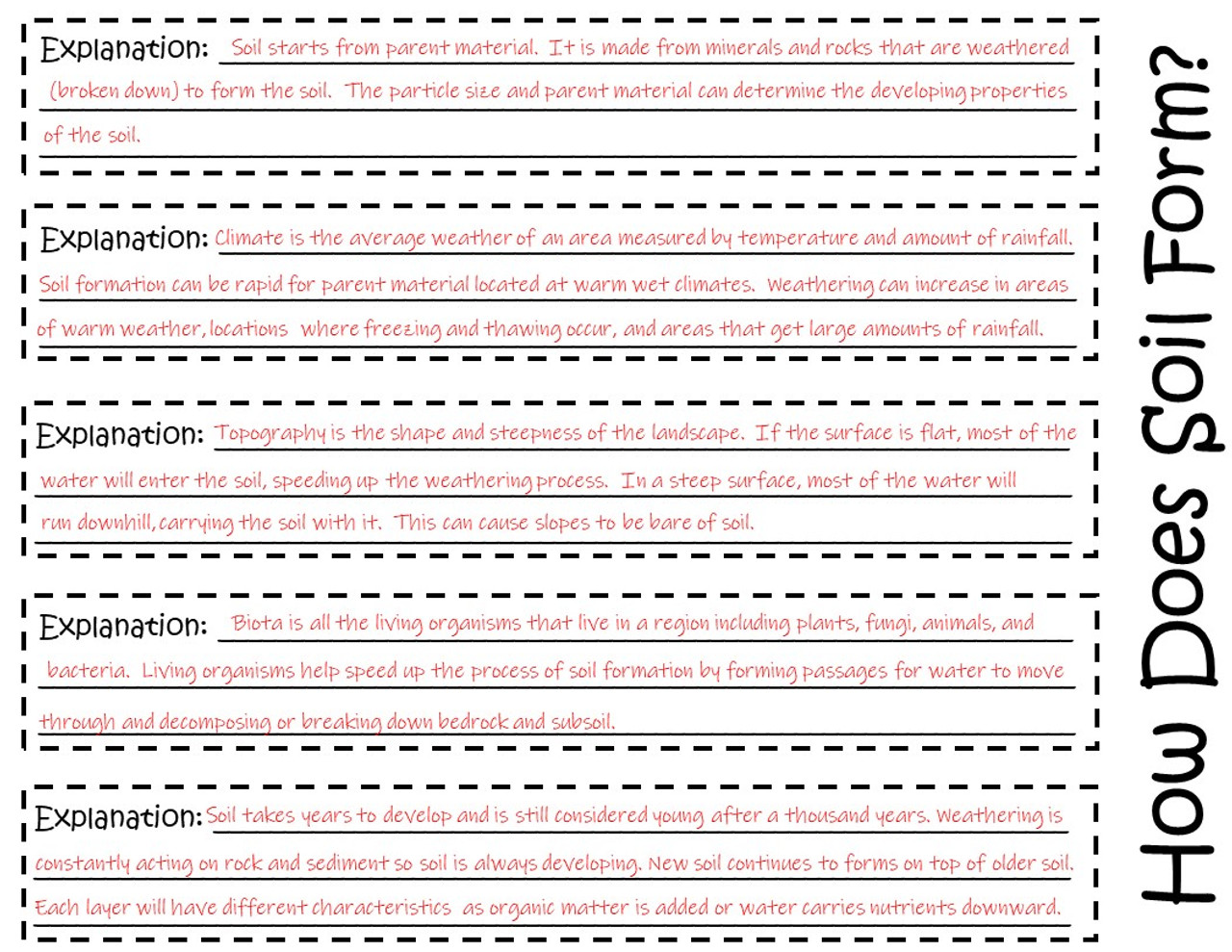 Soil Formation Foldable - Amped Up Learning