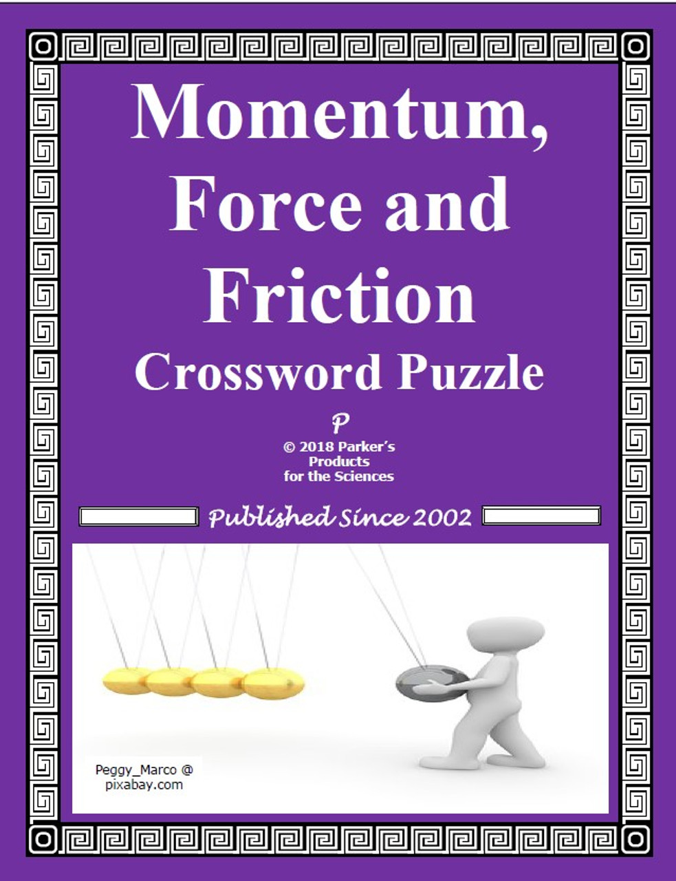 Momentum Force and Friction Crossword Puzzle Amped Up Learning