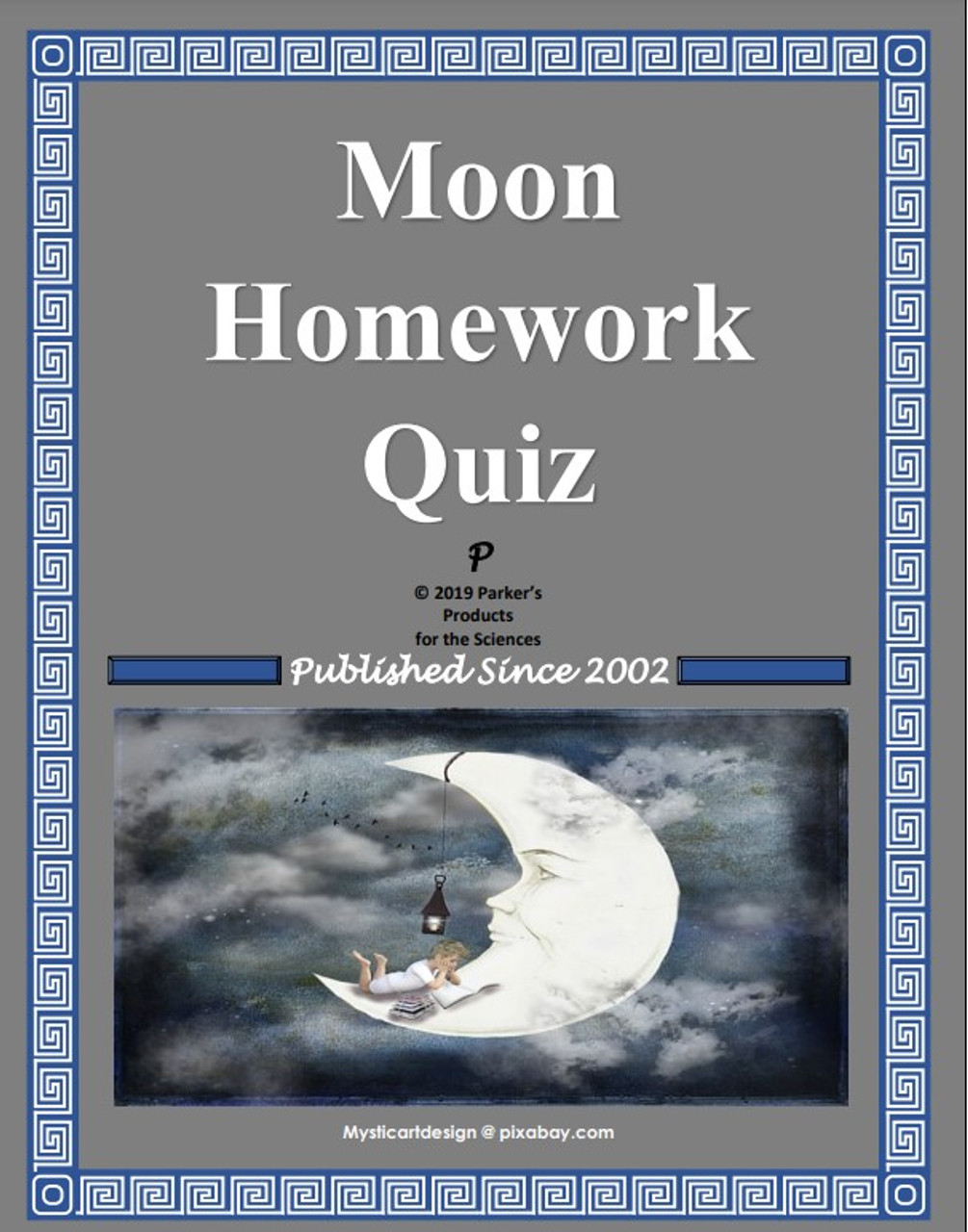 Moon Homework Quiz 