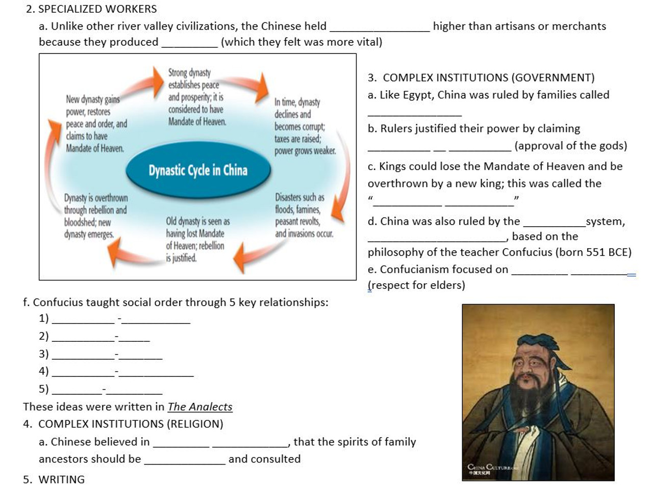 River Valley Civilizations Pertaining To River Valley Civilizations Worksheet Answers